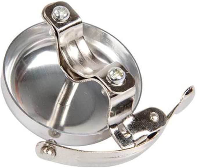 Bicycle Retro Bell Leisure Bicycle Dial Bell Aluminum Silver Gold Coffee Brown Bicycle Bell Bicycle Bell