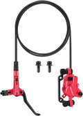 MEROCA M800 Mountain Bike Hydraulic Disc Brakes Hydraulic Bike Brakes Front 800mm and Rear 1400mm with PM Adapter for 160mm Rotor