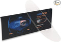 Universal Helmet Shield Anti Fog Film,Clear Visor Lens Insert Fog Resistant 3.7" x 10.7" - 2 PCS