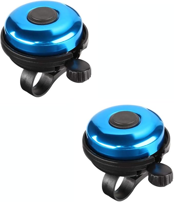 Accmor Classic Bike Bell, Aluminum Bicycle Bell, Loud Crisp Clear Sound Bicycle Bike Bell for Adults Kids