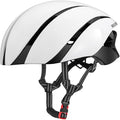 ROCKBROS Adult Bike Helmet Streamlined Aerodynamic, Comfortable Y - Shaped Strap Cycling Helmet for Men Women (58-62 cm) Reflective Adjustable Webbing for Road & Mountain Biking