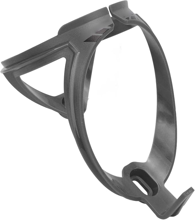 Bicycle Water Bottle Cage Holder Ultra Lightweight Durable Stable Bottle Mount for Road Mountain Bikes Outdoor Cycling Carbon Fiber Material 2.69oz (Dark Gray)