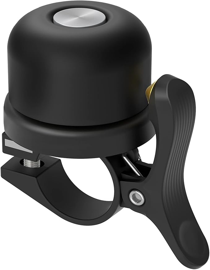 Bicycle Bell for Apple AirTag, Hidden Bike Mount Bike AirTag Holder, Bike Bell GPS Tracker Anti-Theft Suit for 0.87in/22.2mm Bicycle Handlebars, Bike Accessories