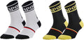 Cycling Socks Pro Mens Womens Riding Socks Bicycle Bike Sport Ankle Athletic Socks XC MTB BMX Black White Pink Blue Green