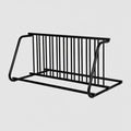 10-Bike Commercial Floor Rack, Heavy Duty Powder-Coated Steel Grid Organizer, Freestanding Double-Sided Storage for Garages/Storefronts/Schools
