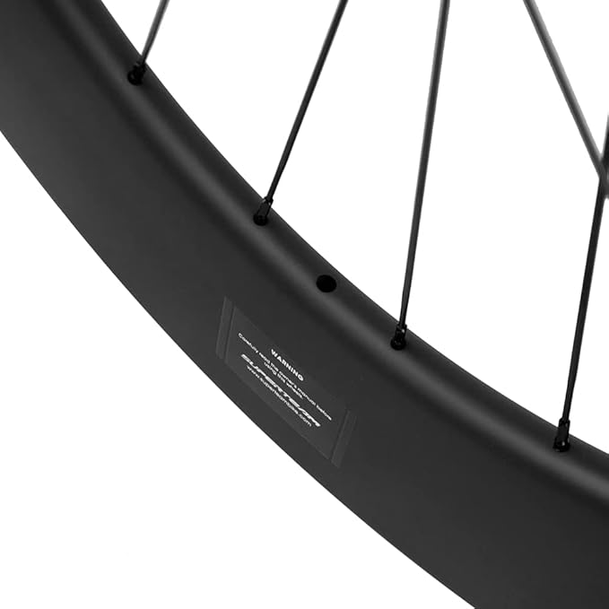 Superteam 88/25mm Disc Brake Carbon Fiber Road Bike Wheelset 700c Tubeless Wheels