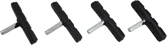 Bicycle Brake Pads Cantilever MTB Road Bike V Brake Holder Pads 55mm Threadless Post Blocks Shoes Cycling Brake Parts(4PCS)