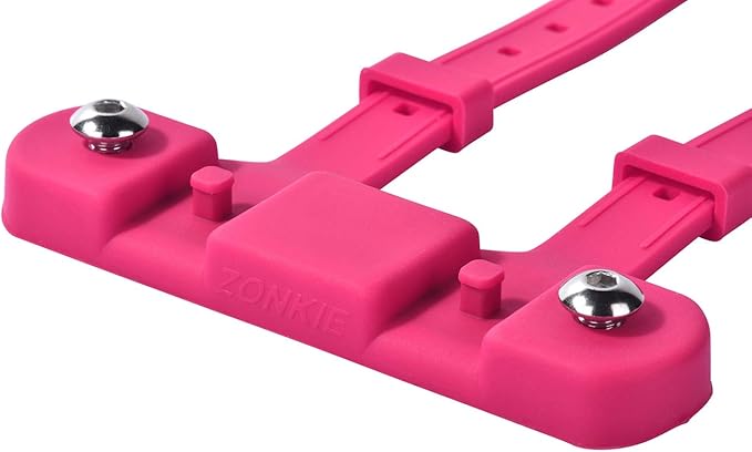 ZONKIE Bike Bottle Cage Mounting Base, Cup Mounting Base for Many Kinds Bikes, Fits Most Stroller Drink Holder, Silicone Material, Many Colors are Available.