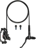 MEROCA M800 Mountain Bike Hydraulic Disc Brakes Hydraulic Bike Brakes Front 800mm and Rear 1400mm with PM Adapter for 160mm Rotor