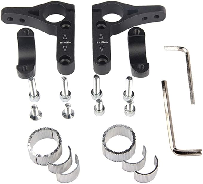 Aero Bars,Bicycle Bike Armrest Handlebars TT Rest Bar Aluminum Alloy Black for Mountain Road Bicycle Bike Racing Handlebars