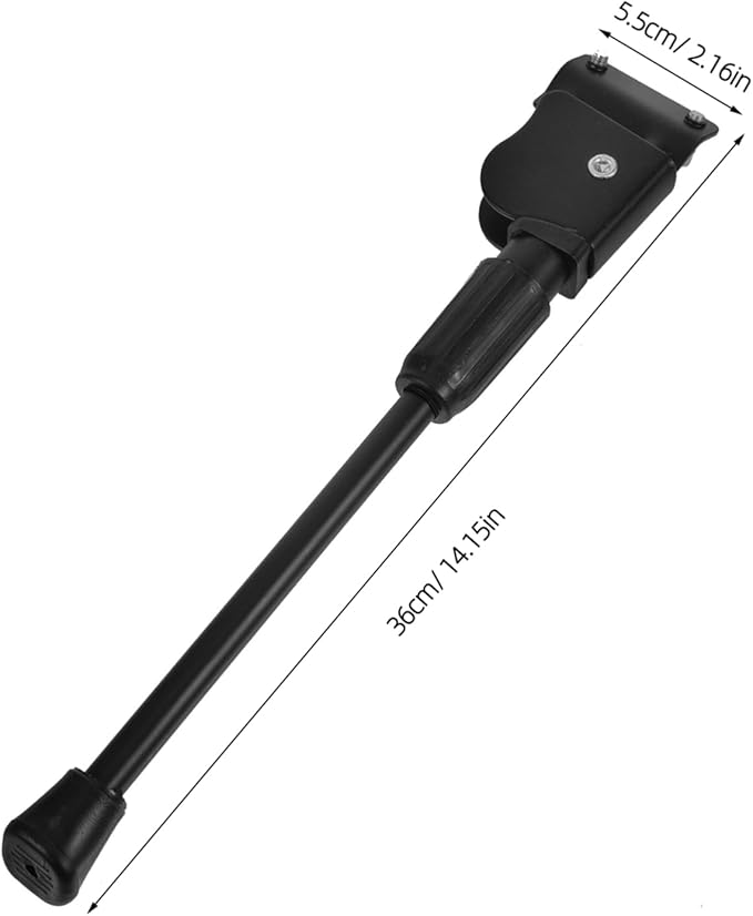 Mipcase Mountain Bike Kickstand Adjustable Single-Side Support Sturdy Metal Bicycle Kickstand for Boys and Girls and Adult Bikes 1 Piece