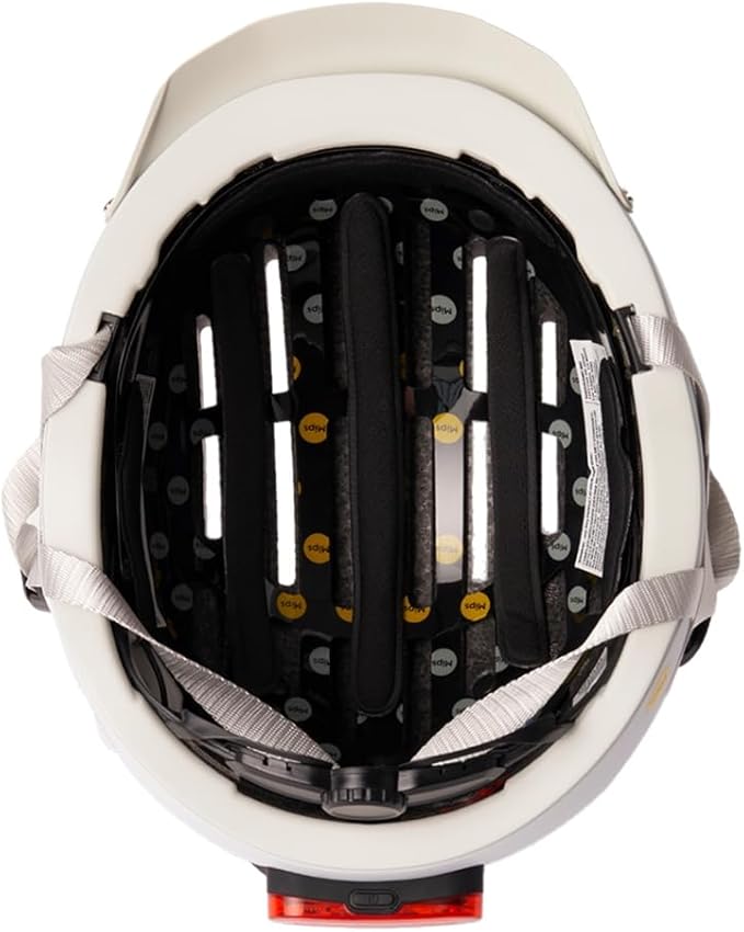 Thousand Chapter MIPS Adult Bike Helmet - LED Tail Light, Cycling & Bicycle Safety Certified, Lightweight & Low Profile, Men & Women, Lockable PopLock