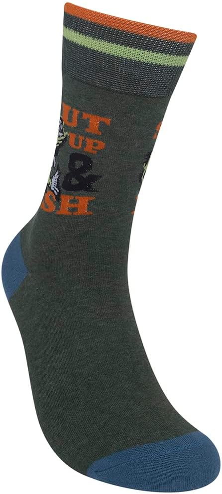 FUNATIC Funny Outdoor Themed Socks for Men Women - Novelty Gifts For Golfing, Fishing, Hunting, Bigfoot, Pickleball, and More