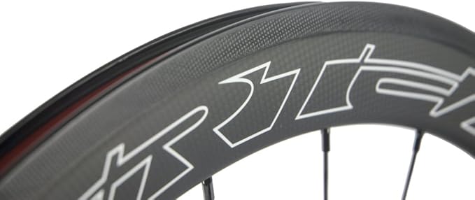 Superteam Carbon Fiber Road Bike Wheels 700C Clincher Wheelset 50mm Matte 23 Width