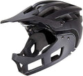 Demon United FR Link System Mountain Bike Helmet Fullface with Removable Chin Guard- Includes Head Cinch Adjuster and Padded Cheek Fit Kit