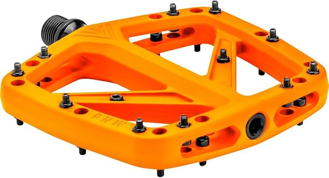 PNW Components Range Composite MTB Pedals – Nylon Flat Mountain Bike Pedals – Sealed Bearings – Wide Platform – Multiple Colors
