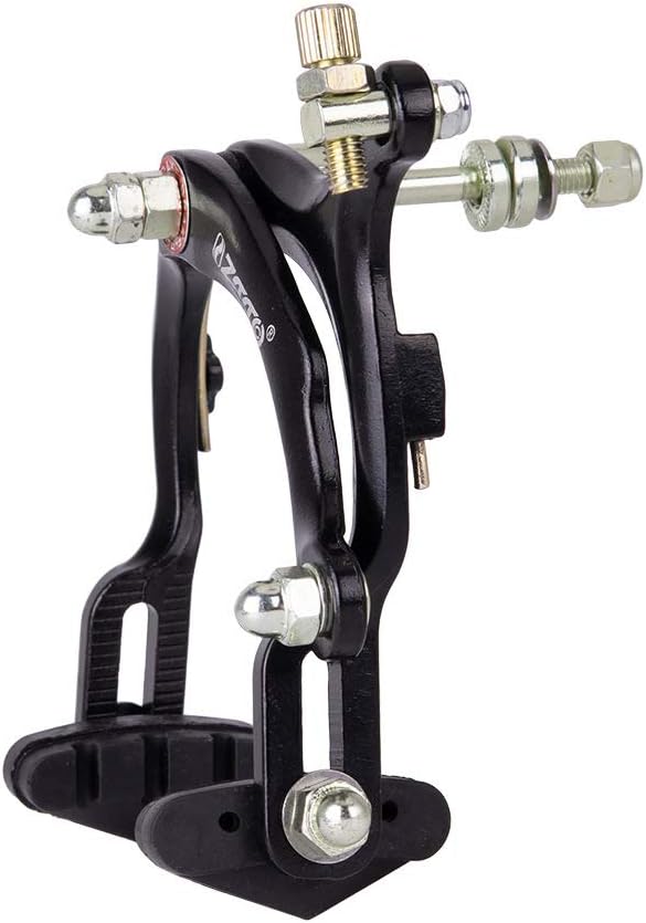 Mimoke 2 Pairs of C-Brake Brake Arm Bicycle Rim Brake Sets Front and Rear V-Brake with 70mm Pads Long Arm 110mm Aluminum Alloy