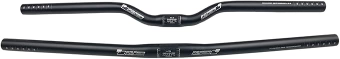 25.4mm Lightweight Aluminum Alloy MTB Bike Handlebar Cycling Bicycle Riser/Flat Bar 600mm Long for Mountain Bike