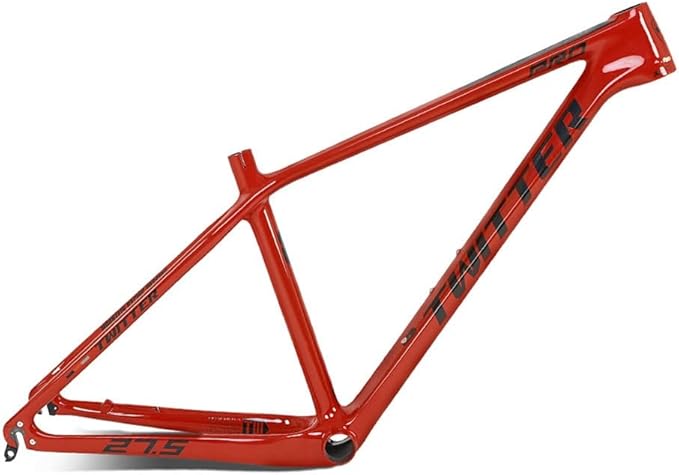 TUJISEK 27.5 29er Mountain Bikes Frame Carbon Fiber 15''/17''/19'' Mountain Bikes Frame QR 135mm Disc Brake XC Frame Internal Routing