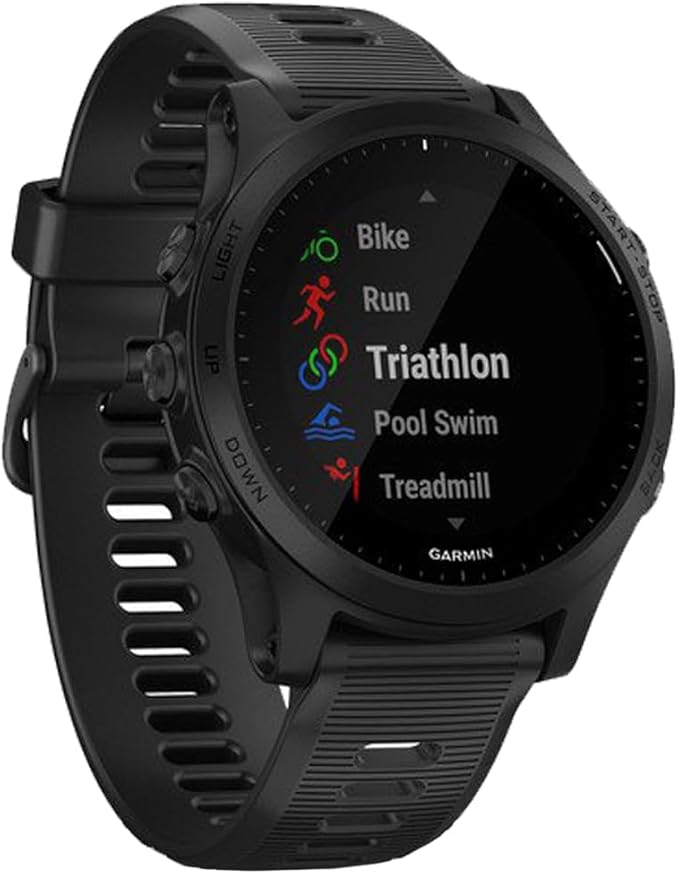 Garmin 010-02063-00 Forerunner 945 GPS Sport Watch (Black) Bundle with 2 YR CPS Enhanced Protection Pack