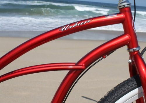 sixthreezero Urban Lady Beach Cruiser Bike, Women's 3 Speed Hybrid Bicycle