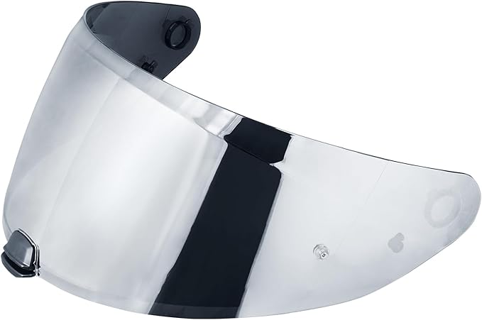 VCOROS I70 Helmet Visor Replacement Face Shield Accessories Compatible With HJ-31 i10 (Chrome Silver)