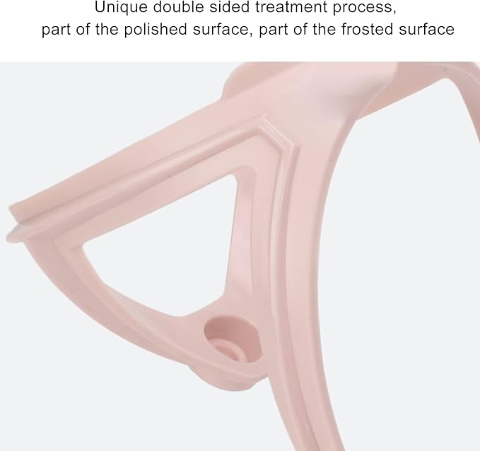 Bicycle Water Bottle Holder Cage Streamlined Design for Outdoor Cycling Road Mountain Bikes (Pink)