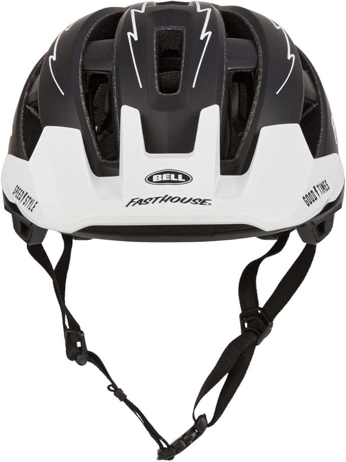 BELL Super Air Spherical Bike Helmet - Fasthouse Matte Black/White Large