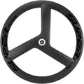 SUPERTEAM Full Carbon Tri Spokes Wheel 700C Clincher Bike Wheelset