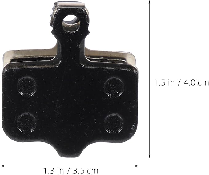 Mikinona 2 Sets Bike Disc Brake Pads - Mountain and Road Cycle Brake Pad Repairing Part - Enhanced Stopping Power for Training and Leisure Riding