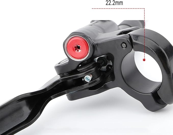 FukkeR 4-Piston Mountain Bikes Brakes Kit Right Rear 1400mm Mountain Bikes Aluminum Hydraulic Disc Brake Fit 160mm Rotor with Calipers PM/is Adapter for BMX XC Trail