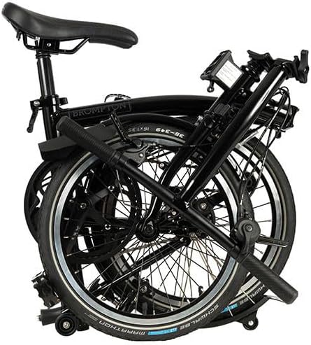 Brompton Folding Commuter Bike C Line 2-Speed | Compact, Lightweight, Urban Bike for Adults