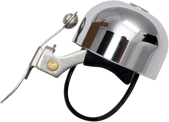Crane Bike Bell E-Ne Bicycle Bell, Made in Japan for Road Bikes or Mountain Bikes, Fits All Handle Bar Sizes & Types