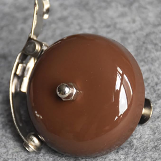 Bicycle Retro Bell Leisure Bicycle Dial Bell Aluminum Silver Gold Coffee Brown Bicycle Bell Bicycle Bell