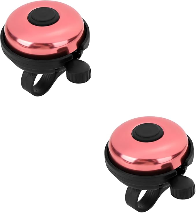 Accmor Classic Bike Bell, Aluminum Bicycle Bell, Loud Crisp Clear Sound Bicycle Bike Bell for Adults Kids