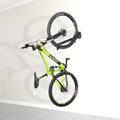 CyclingDeal Swivel Bike Wall Mount Rack - Vertical Adjustable Foldable Bicycle Parking Rack with Wheel Holder - for 20"-29" MTB 700C Road Bikes Home Garage Storage