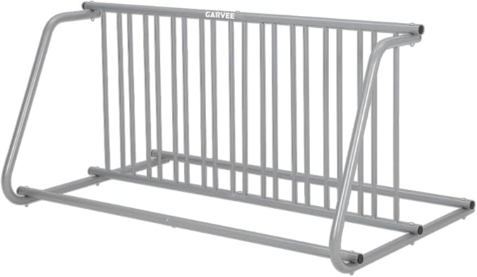 Floor Bike Rack,Double-Side 10-Bike Rack 60"L,Grid Bike Rack In Ground,Freestanding Bicycle Floor Parking Stand,Stand Bike Racks for Garages Streets Yards Bike Events