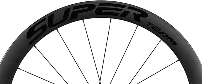 SUPERTEAM Carbon Disc Wheel 50T-28 Tubeless 700C Bike Wheels