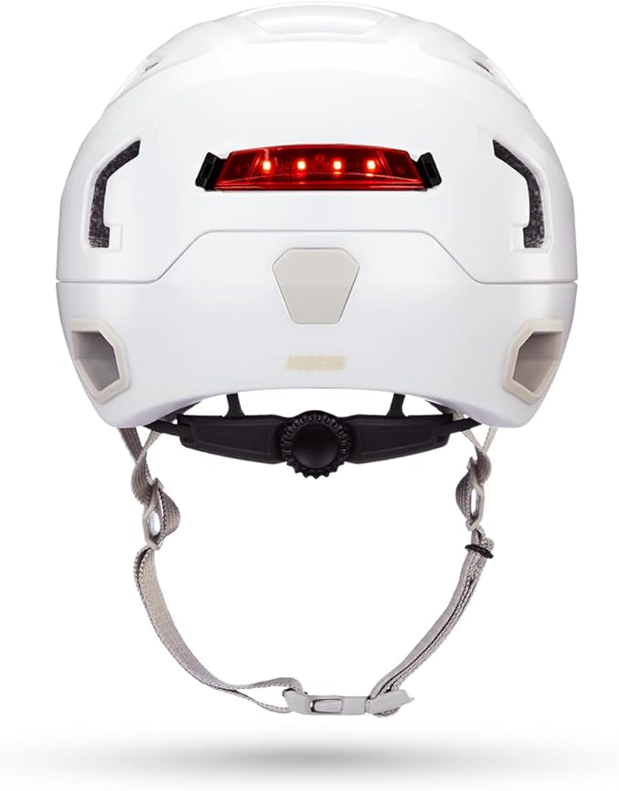 Bern Hudson MIPS Adult Bike Helmet with Rotational Impact Safety, up to 27 MPH│Adjustable│Safety Light Included│For Bikes, E Scooters, E Bikes +│Fully Certified