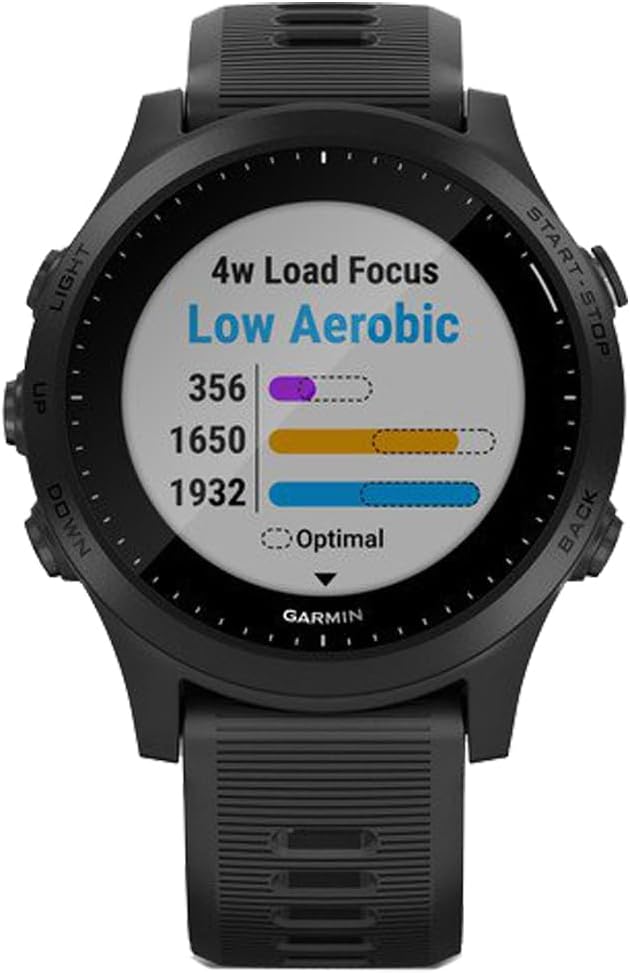 Garmin 010-02063-00 Forerunner 945 GPS Sport Watch (Black) Bundle with 2 YR CPS Enhanced Protection Pack