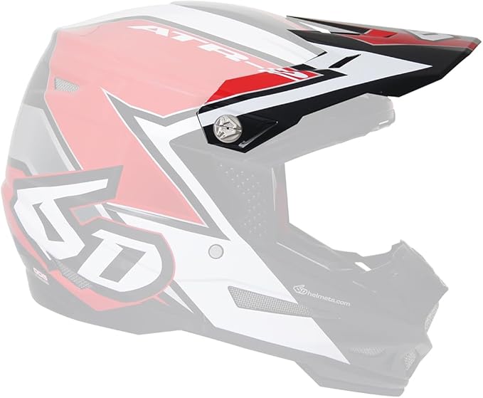 6D Helmets | ATR-2 (2023 - Older) Motorcycle Helmet Replacement Visor | Designed to Easily Replace Original Visor