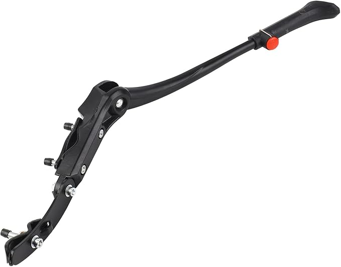 Adjustable Mountain Bike Kickstand, Aluminum Alloy, 45-50cm Length - Lightweight Design, Non - Slip Foot, Easy Installation for Bicycle Side Stand Holder