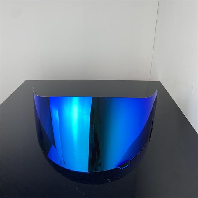 HJ-09 Helmet Visor Replacement,Tinted Motorcycle Helmet Face Shield Sunshield UV Protection for HJC CL-15 CL-17 CL-16 CL-SP AC-12 FS-10 CS-R1 IS-16 CS-R2 (Revo Deep Blue)