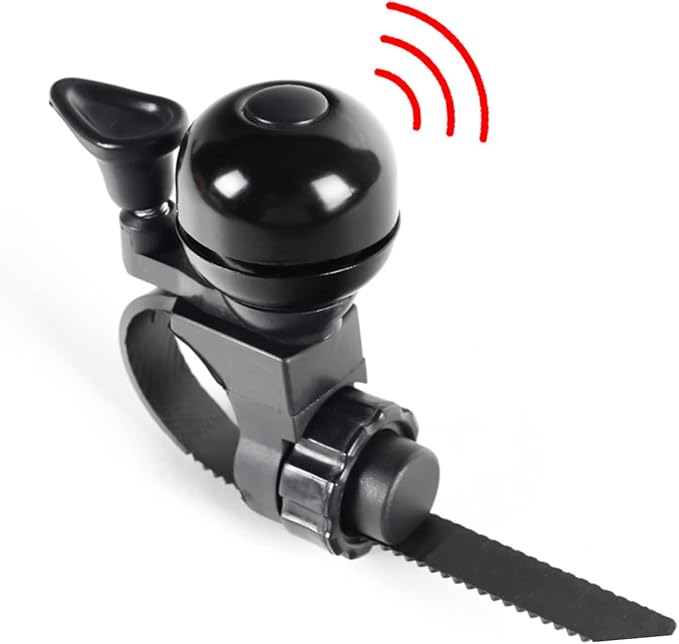 Toyvian Vintage Bicycle Bell for Boys and Girls Removable Handlebar Bell Sturdy Metal Horn for Scooter and Mountain Bike for Boys and Girls Riding Accessories