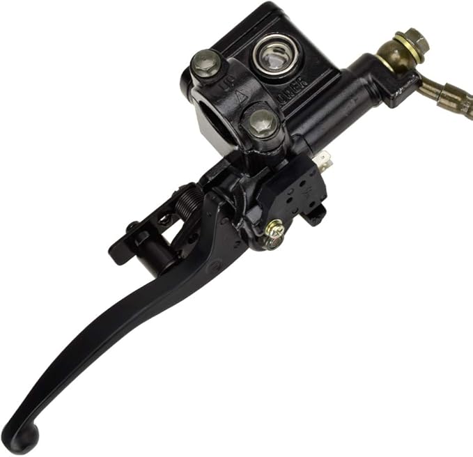 HIAORS Left Hand Hydraulic Disc Brake Master Cylinder Caliper Compatible with Taotao Sunl Roketa Nst 50cc 70cc 90cc 110cc 125cc Peace Eagle Cool Sports Mini Bike ATV Quad 4 Wheeler Parts
