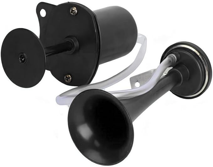 Bike Horn, Metal Classic Air Horns Loud Sounds Bicycle Horn,Bicycle Accessories， for Any Vehicles as Golf Carts, Boats, RV's, Bicycles, Motorcycles