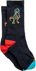 Handup FootDown Cycling Socks - Non Compression Lightweight 90% Nylon 10% Spandex Blend Socks - Made in the USA