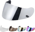 HJ-09 Helmet Visor Face Shield Compatible with CL-15/ CL-16/ CL-17/ CL-SP/AC-12 /FS-10/ CS-R1/ IS-16/ CS-R2/ TR-1 (Chrome Silver)