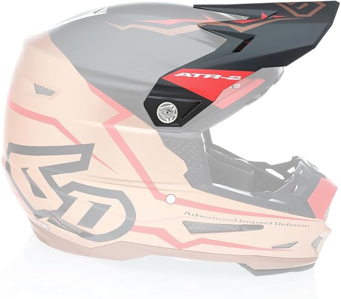 6D Helmets | ATR-2 (2023 - Older) Motorcycle Helmet Replacement Visor | Designed to Easily Replace Original Visor