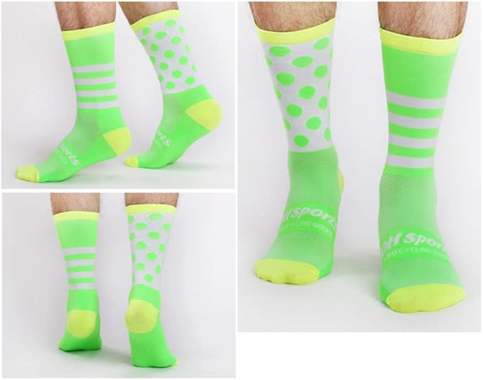 Cycling Socks Pro Mens Womens Riding Socks Bicycle Bike Sport Ankle Athletic Socks XC MTB BMX Black Pink Blue Green Orange